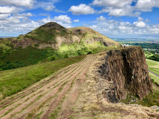 Salisbury Crags and Arthur’s Seat, Edinburgh, Scotland – Christopher ...